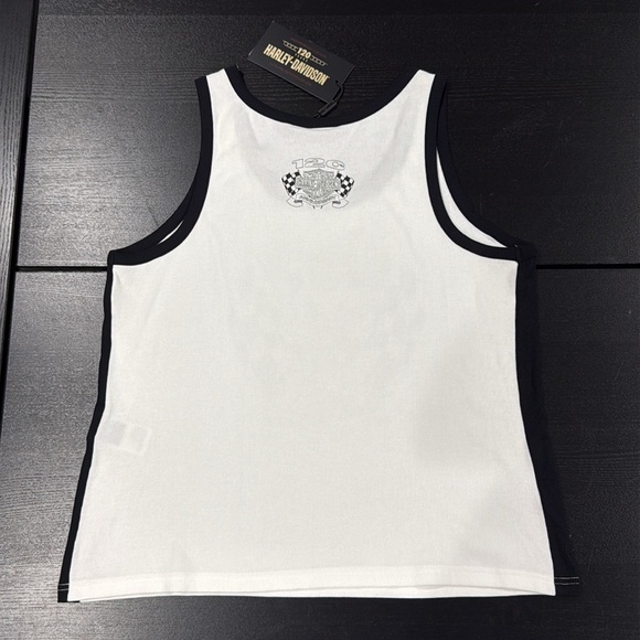 Harley-Davidson Women's 120th Anniversary Contrast Tank Top - 2XL - Picture 2 of 8